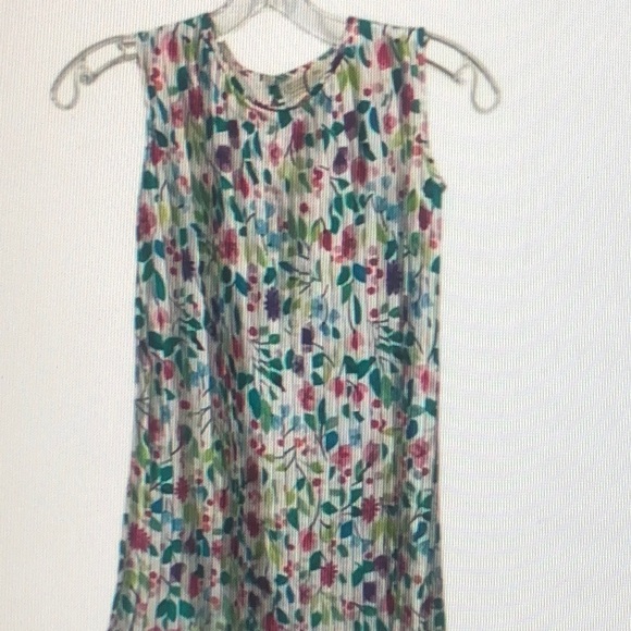 Floral Sleeveless Kids Dress